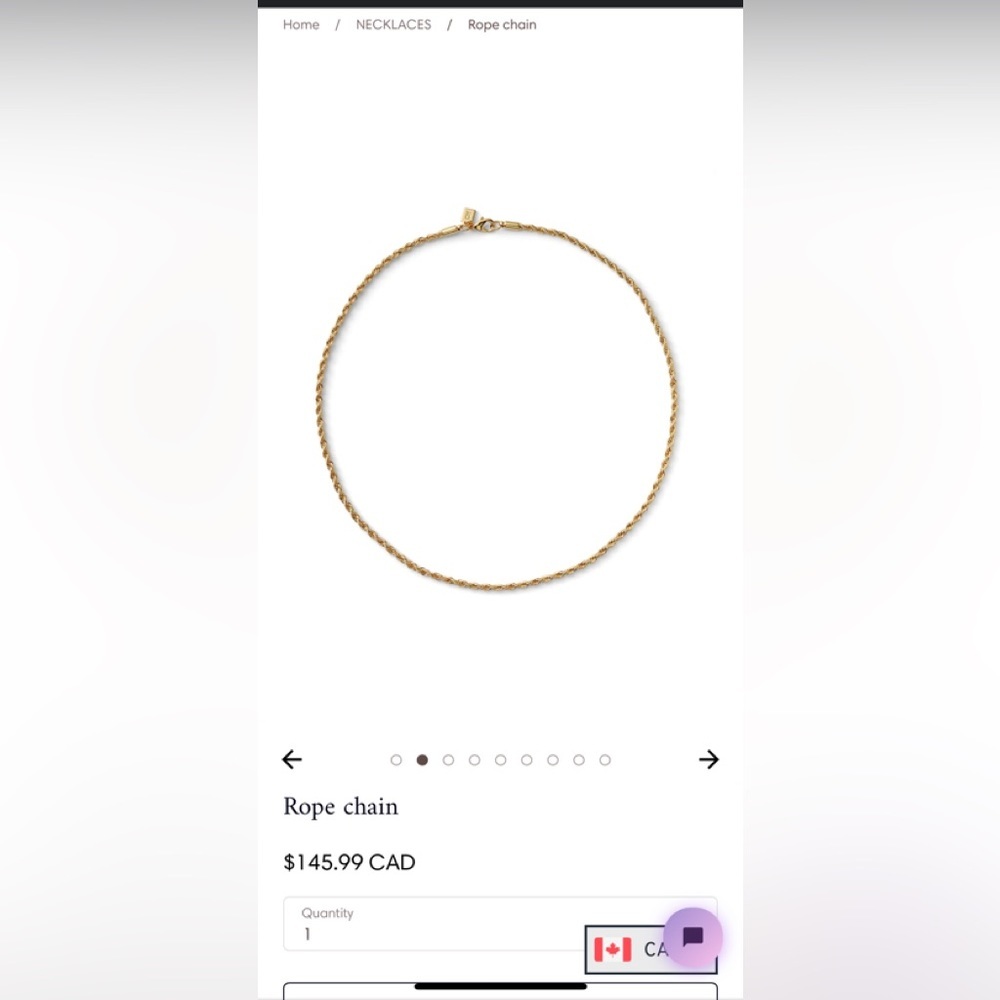 Crystal Haze Rope chain